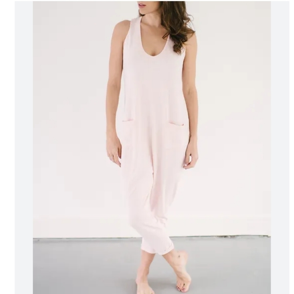 Smash + Tess Saturday romper pink lemonade